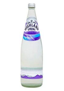 Highland Spring Still Water Glass Bottle 1L